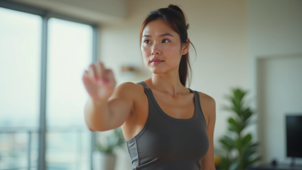 Person doing physical exercise or movement for cognitive enhancement